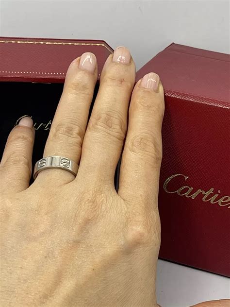 buy cartier love ring|cartier love ring real.